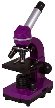 Микроскоп Bresser Junior Biolux SEL 40–1600x, фиолетовый (выставочный образец), изображение 1