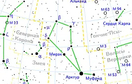В галактике Волопаса произойдет слияние черных дыр