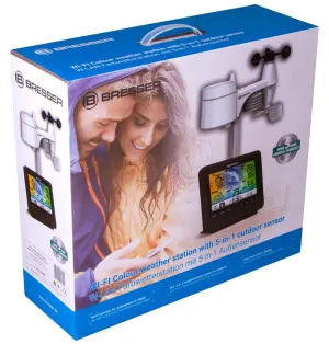 Метеостанция Bresser «5 в 1» Wi-Fi с цветным дисплеем, изображение 11