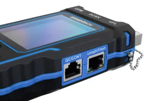 Многофункциональный кабельный тестер Ermenrich NetGeeks NP60, черный, изображение 8