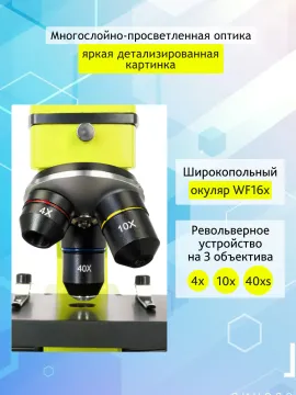 Микроскоп Levenhuk Rainbow 2L PLUS, изображение 19