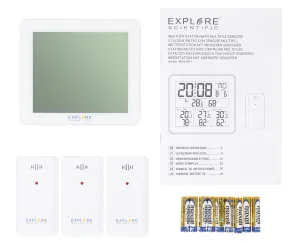 Метеостанция Explore Scientific с тремя датчиками, изображение 2