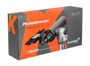 Фототелескоп Levenhuk Kelvin MAK90 AZ GOTO Wi-Fi, изображение 16