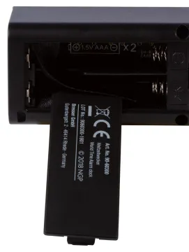 Часы Bresser World Time с термометром и фонариком, изображение 8