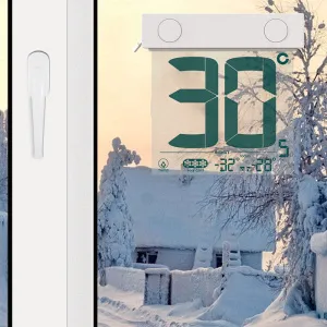 Термометр цифровой RST 01388 с солнечной батареей, оконный, изображение 3