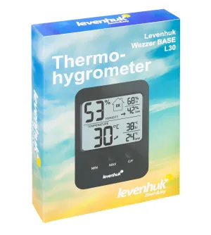 Термогигрометр Levenhuk Wezzer BASE L30, изображение 9