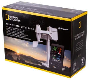 Метеостанция Bresser National Geographic «5 в 1» с цветным экраном, изображение 9